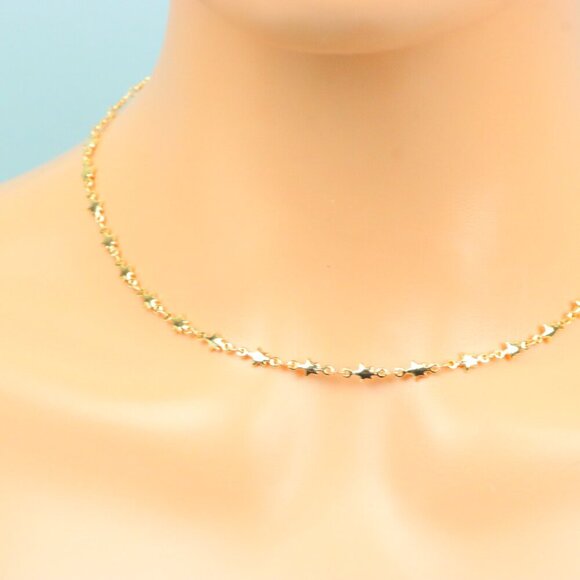 Delicate & Contemporary Necklace Chain, A Lovely Choice for Women, EVCH1657 - Picture 3 of 10